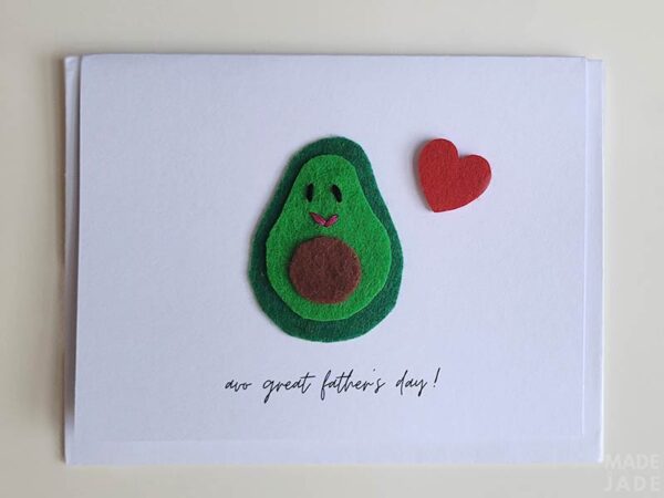 Handmade Punny Father's Day Card: AVO great father’s day