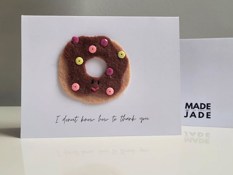 I DONUT know how to thank you