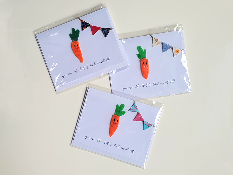 you are old…but I don’t CARROT all!